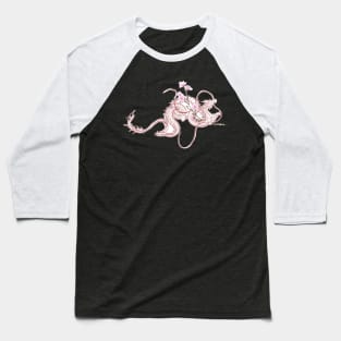 Red blossom Dragon Baseball T-Shirt